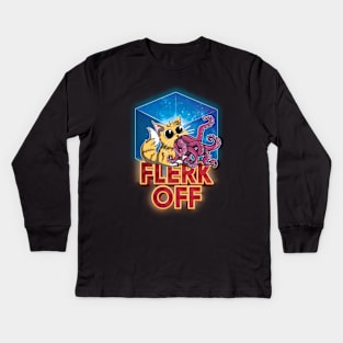 Flerk Off - Goose Kids Long Sleeve T-Shirt